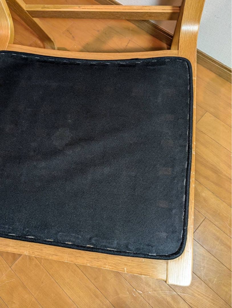 ■送料込■無印良品 リビングでもダイニングでもつかえるソファチェア オーク 椅子