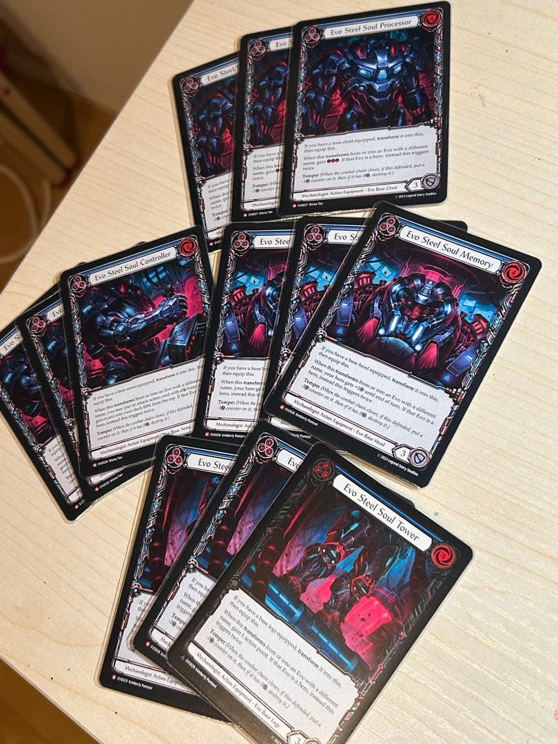 Evo steel soul memory セット flesh & blood