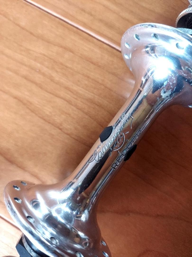 激レア希少 デッドストック カンパニョーロ レコードスモールフランジハブ直QR