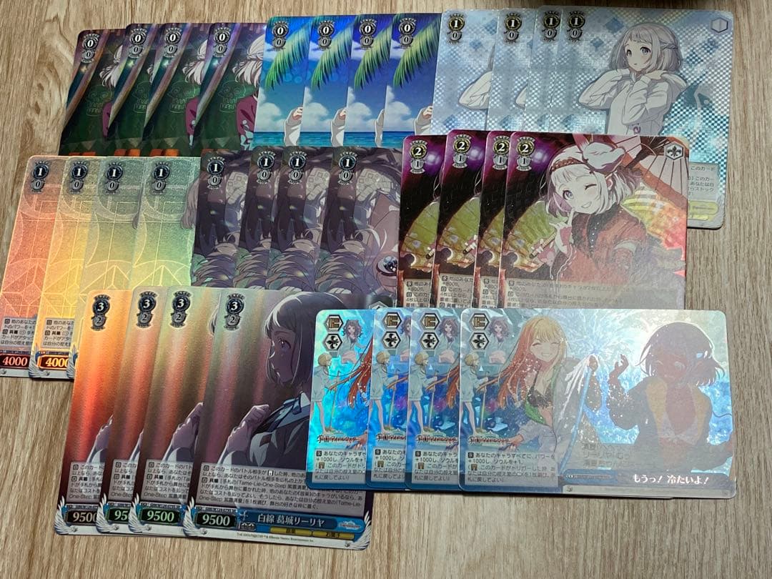 学園アイドルマスター　学マス　葛城リーリヤ　SRRRR4コン