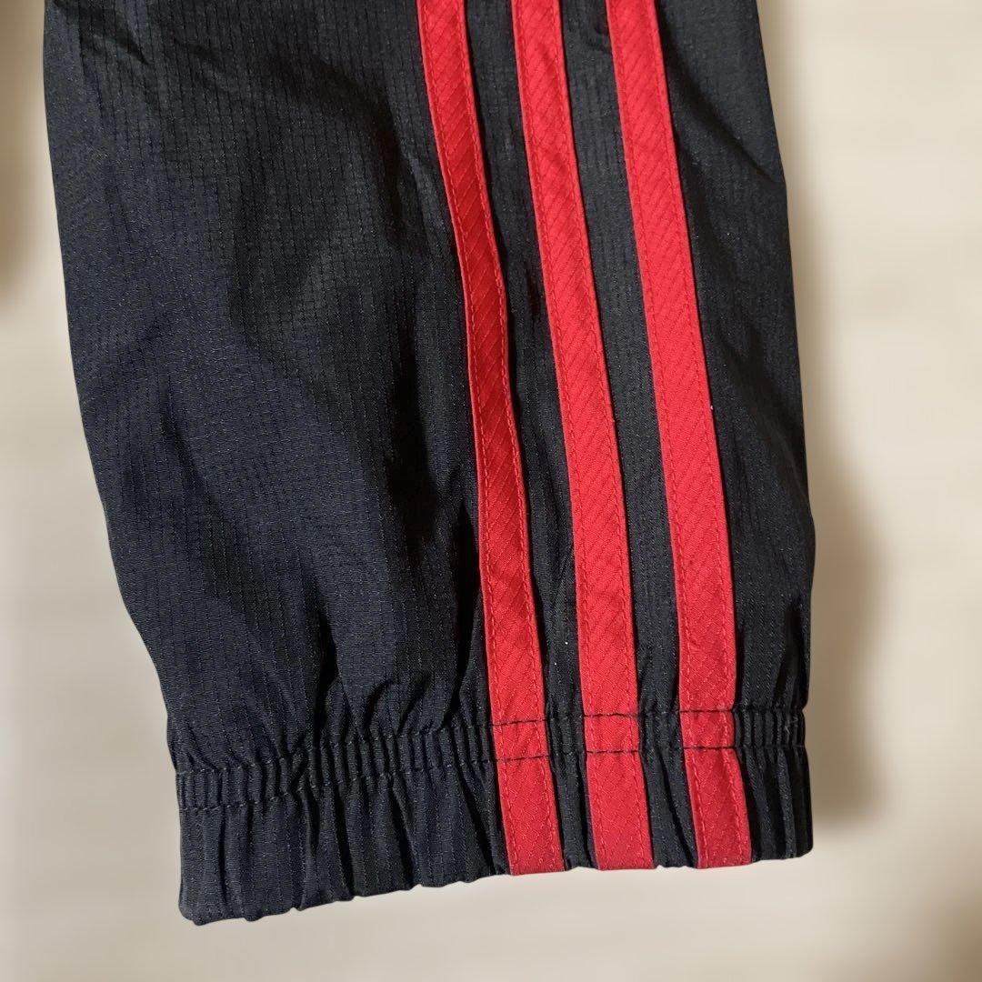 adidas ACミラン ジャージ　ジャケット 黒/赤　bwin サイズL