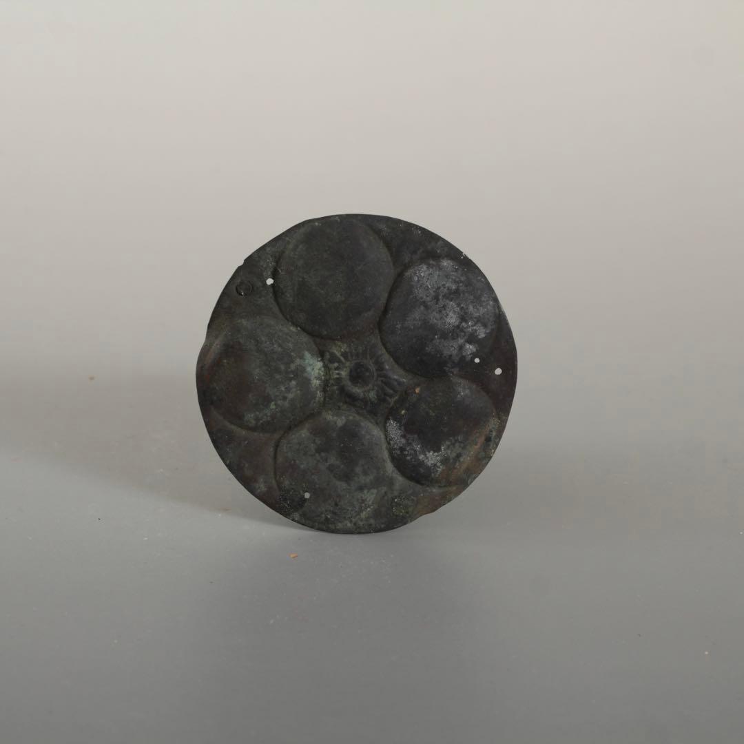 古銅 装飾品 梅鉢文 古美術 寺院装飾品 古道具 アンティーク