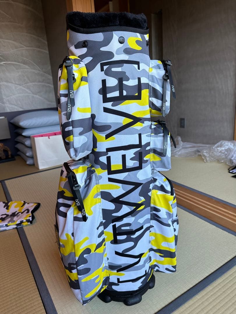 v12ゴルフキャディバッグ8.5インチ他3点セット