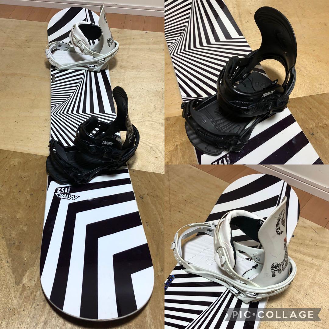 NITRO スノーボード スノボ グラトリ FLUX ビンディング パウダー