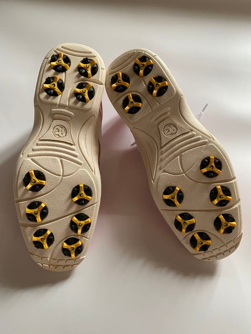 未使用　美品！　パーリーゲイツ　ピンク エナメル　ゴルフシューズ 23.5cm