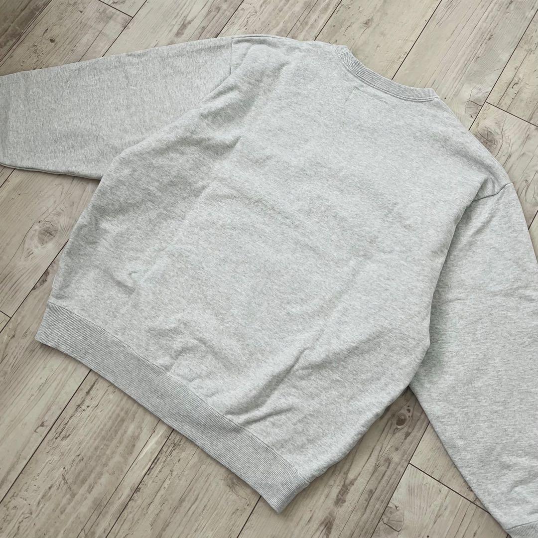 WTAPS スウェット02 WUT SWEATER COTTON グレー