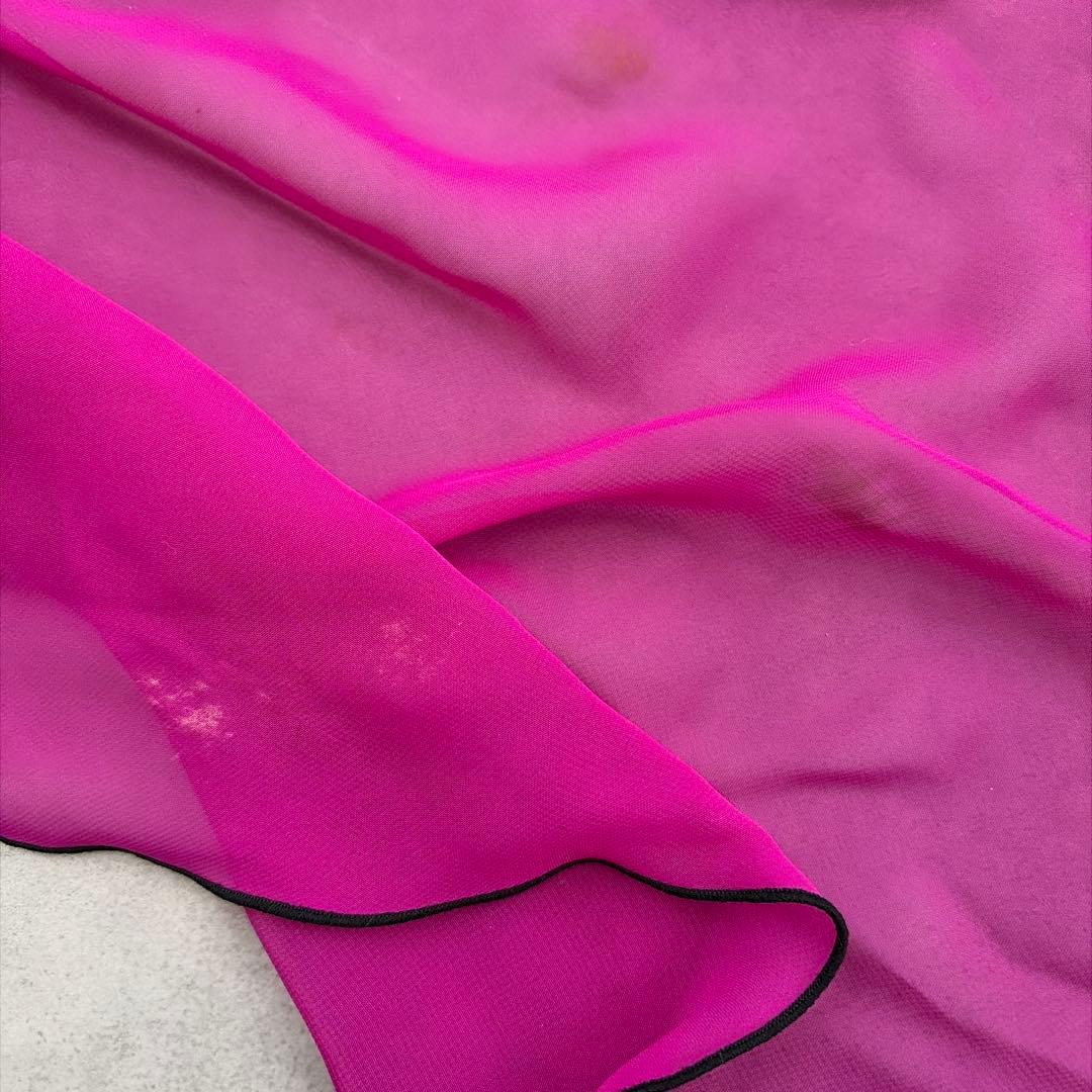 サンヨシムラ 日本製 社交ダンス 衣装 長袖 ドレス ラテン スタンダード 黒L