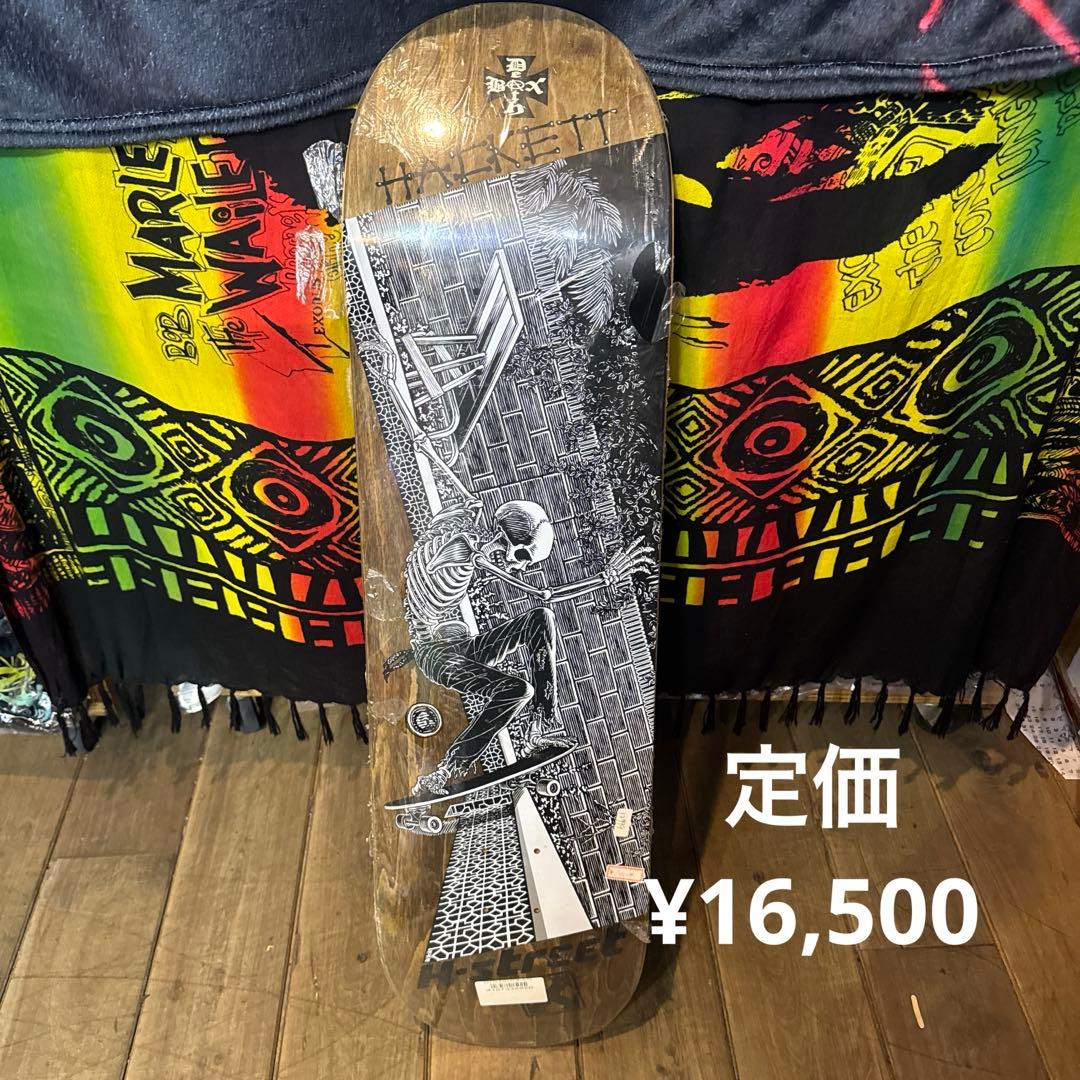 H-STREET スケボーデッキ　HACKETTモデル　8.75×33㌅