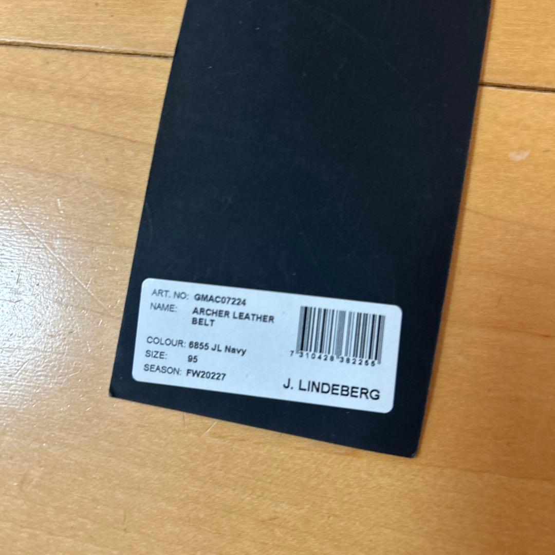 J.LINDEBERG リンドバーグ　ベルト　新品未使用　正規店購入　牛革