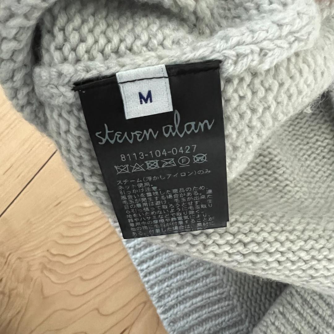 24aw Steven Alan HAMILTON モックネック ニット M