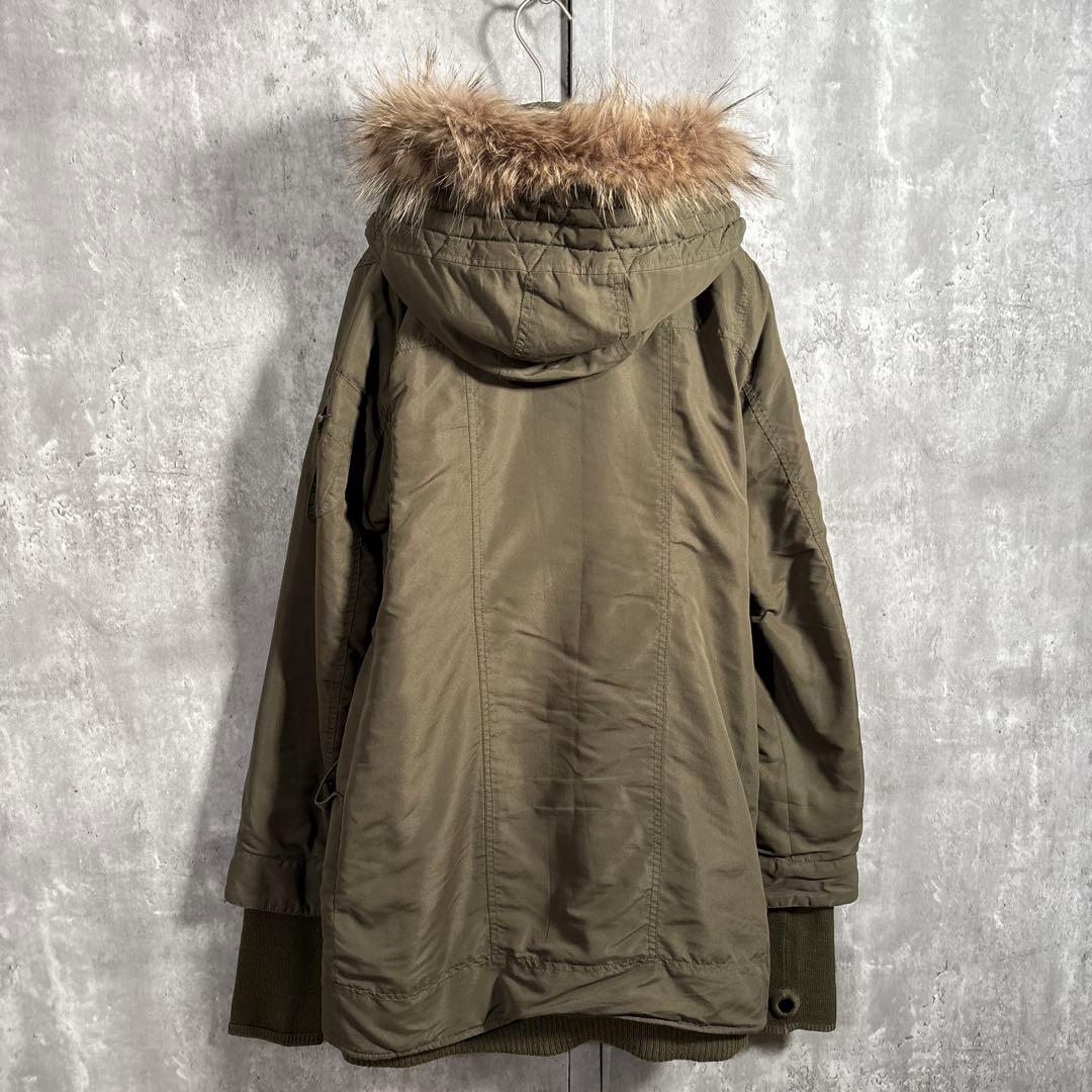 【00s_Archive】ギャル鬼ファーModsCoat平成グランジY2K