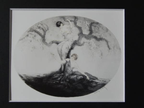 ルイ・イカール限定版・アールデコ/花の季節、版上刷サイン、希少な額装用画集より