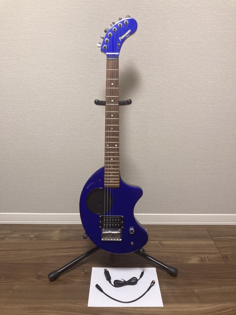 FERNANDES ZO-3 青 ブルー USBアダプター付き