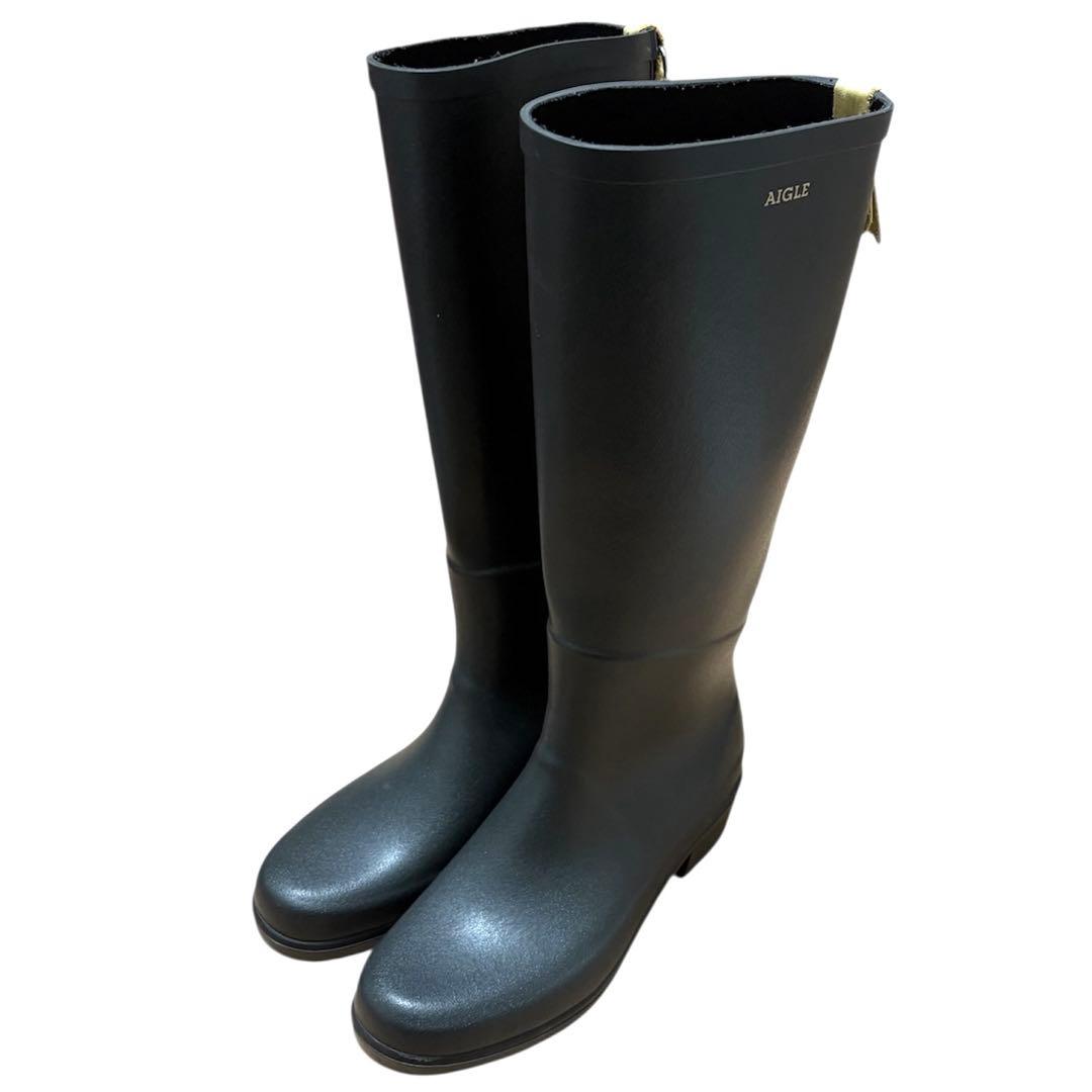 だいふくさん専用　AIGLE エーグル　ミスジュリエットA 24cm 黒