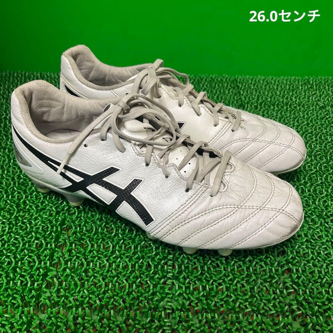 アシックス サッカースパイク DS LIGHT PRO(ホワイト×ブラック)