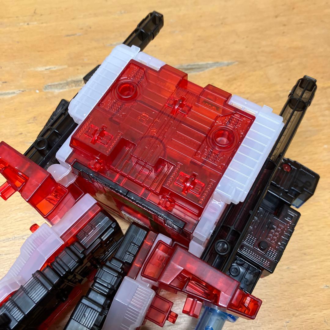 ミニプラ　動物戦隊　ジュウオウジャー　クリア　ワイルドトウサイドデカキング　食玩