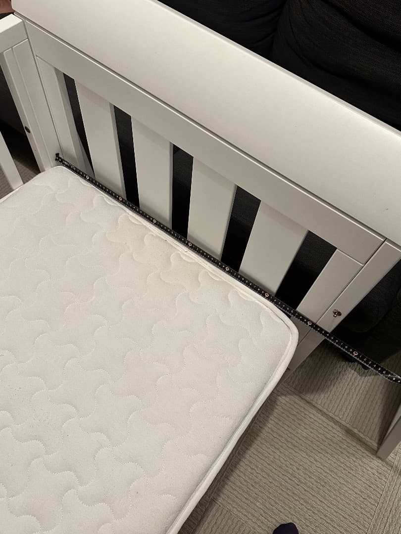 【値下げ】Boori Urbane Sleigh Cot 3 in 1 ブーリ