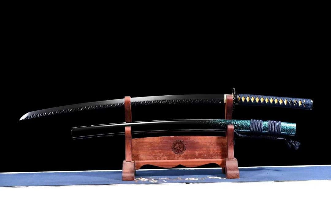 【墨蓮】古兵器 刀装具 日本刀　模造刀 居合刀 武士道 鑑賞用 美術刀 贈り物