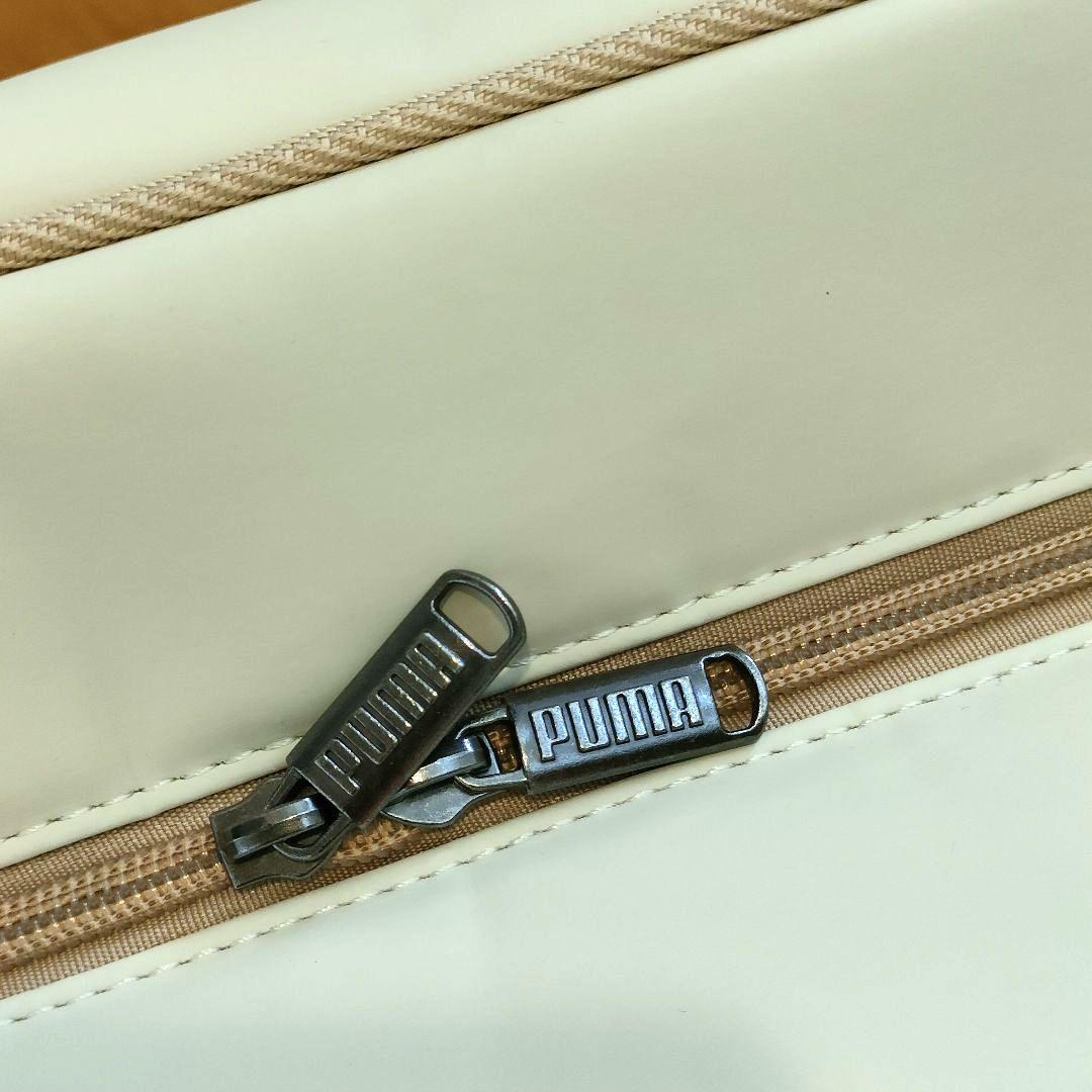 未使用 プーマゴルフ ベーシックボストンバッグクリーム/カーキ2024年製