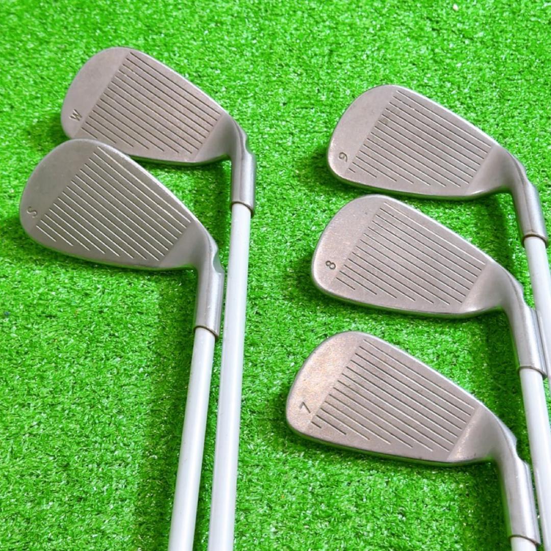 希少! PING ピン Faith アイアンセット　5本　レディース　レフティ