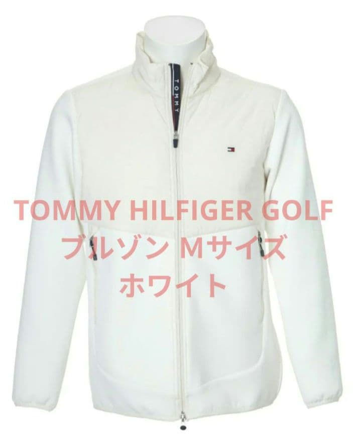   GOLF ゴルフウェア ブルゾン Ｍ ホワイト