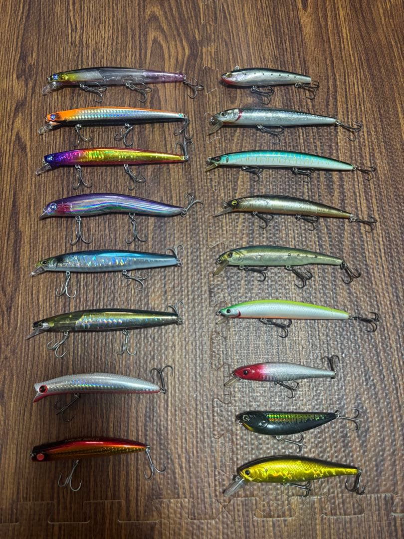 シーバスルアーセット　17個　ブローウィン140s等
