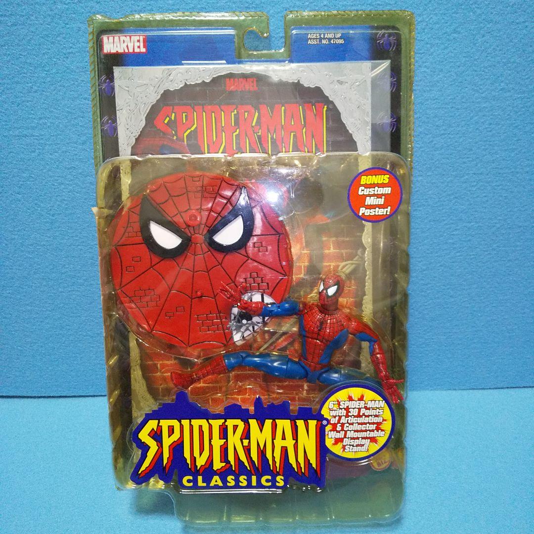 未開封★スパイダーマンクラシック1の4体セット/SPIDER-MAN、VENOM