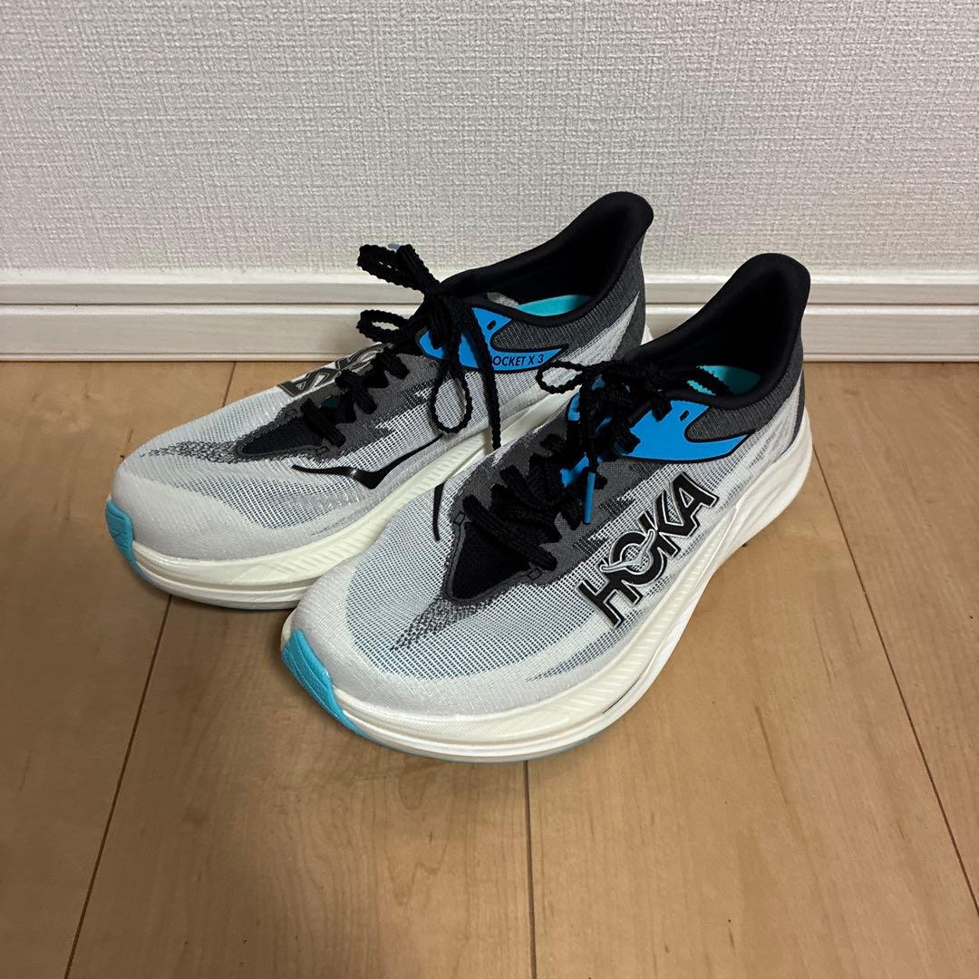 【美品】HOKA ONEONE ROCKET X3 25.5cmホカロケットX3