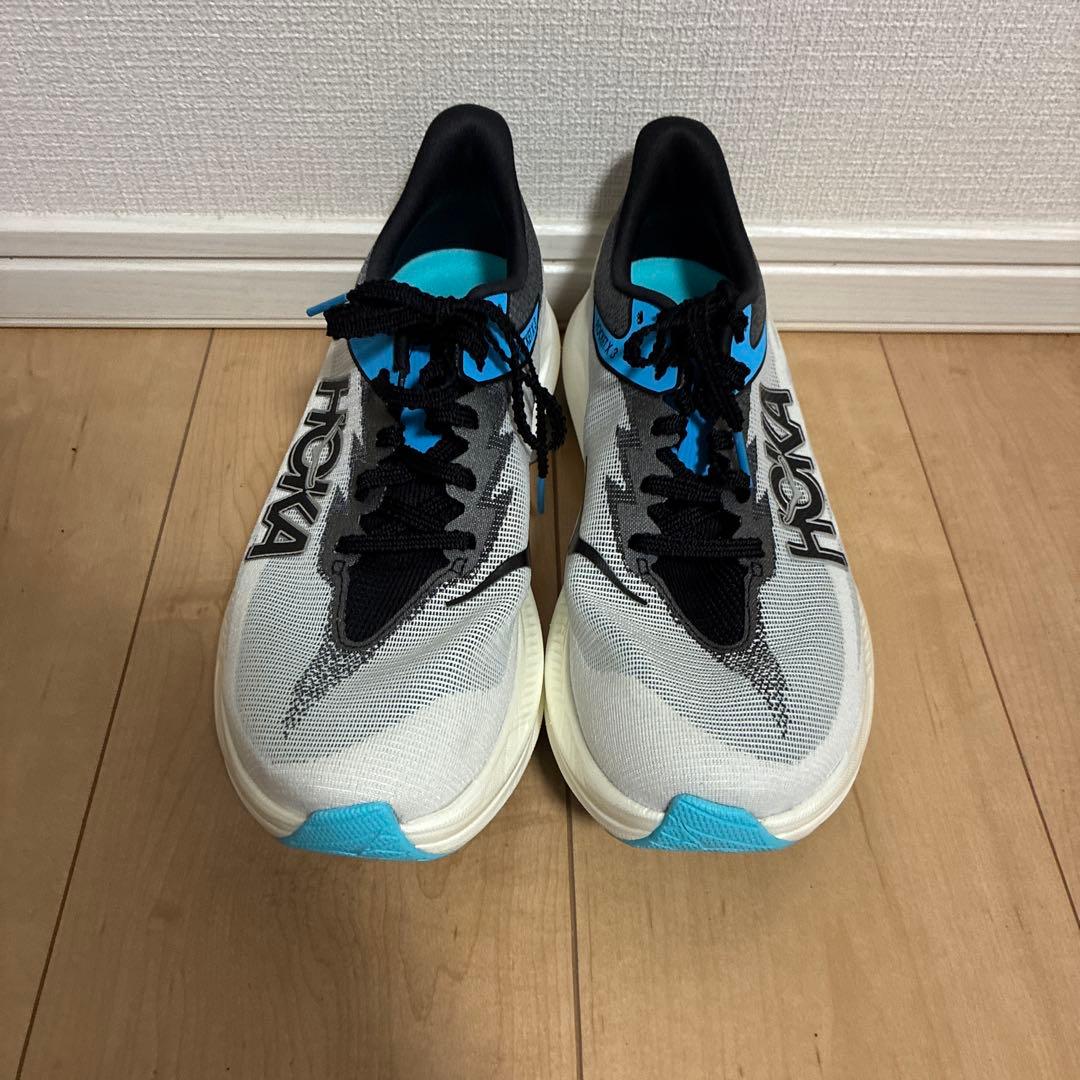 【美品】HOKA ONEONE ROCKET X3 25.5cmホカロケットX3