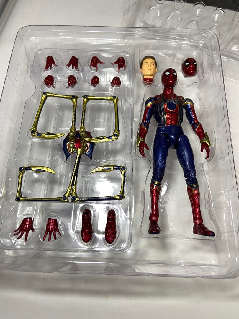 【予備パーツ付属】MAFEX アイアンスパイダー インフィニティウォー