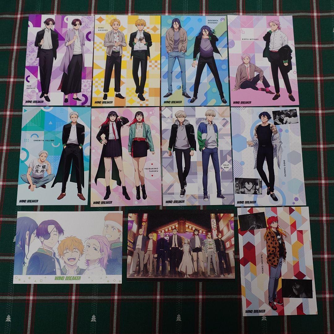 WIND BREAKER 梅宮 柊 椿野 梶 蘇枋 楡井 杉下 桐生