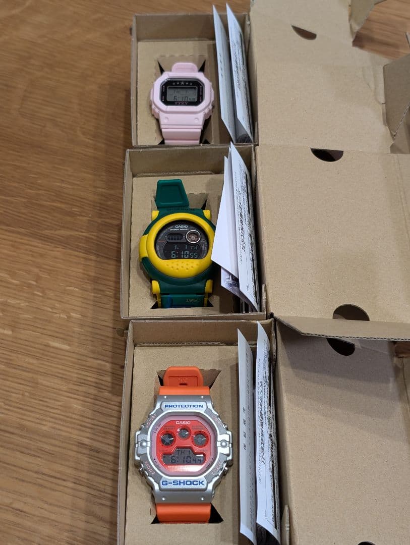 新品　未着用　G-SHOCK デジタル腕時計セット　CASIO　2026 福袋