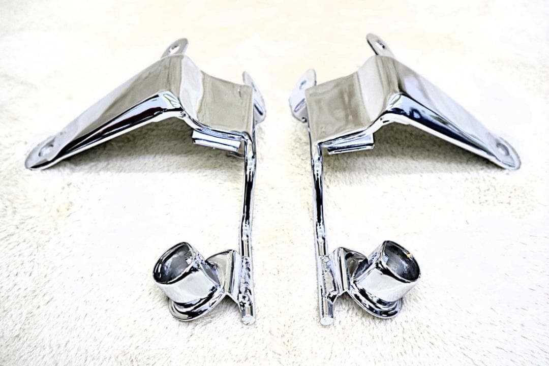 ライトステー　メッキ　CBX４００F　/　NC０７　ヘッドライト　純正　対応