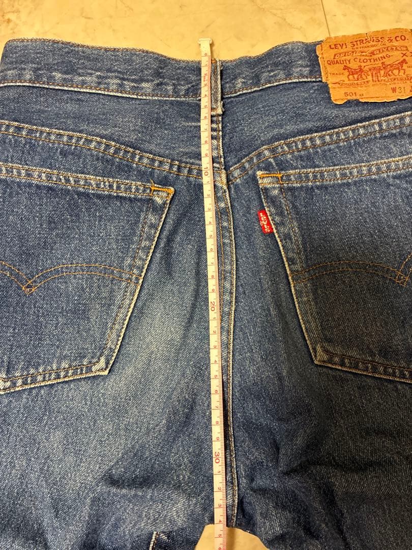 アルファーN Levi’s 501XX 紙パッチ USA製 555