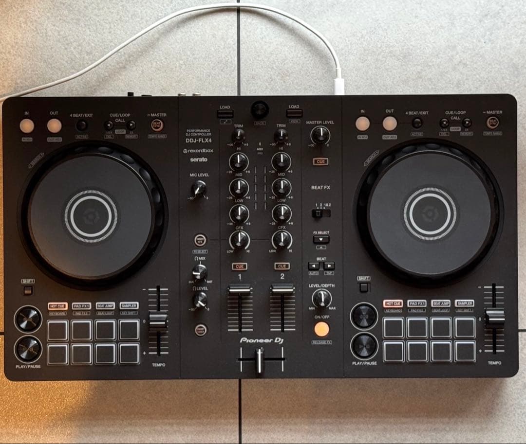 DDJ-FLX4 2ch DJコントローラー (Black)