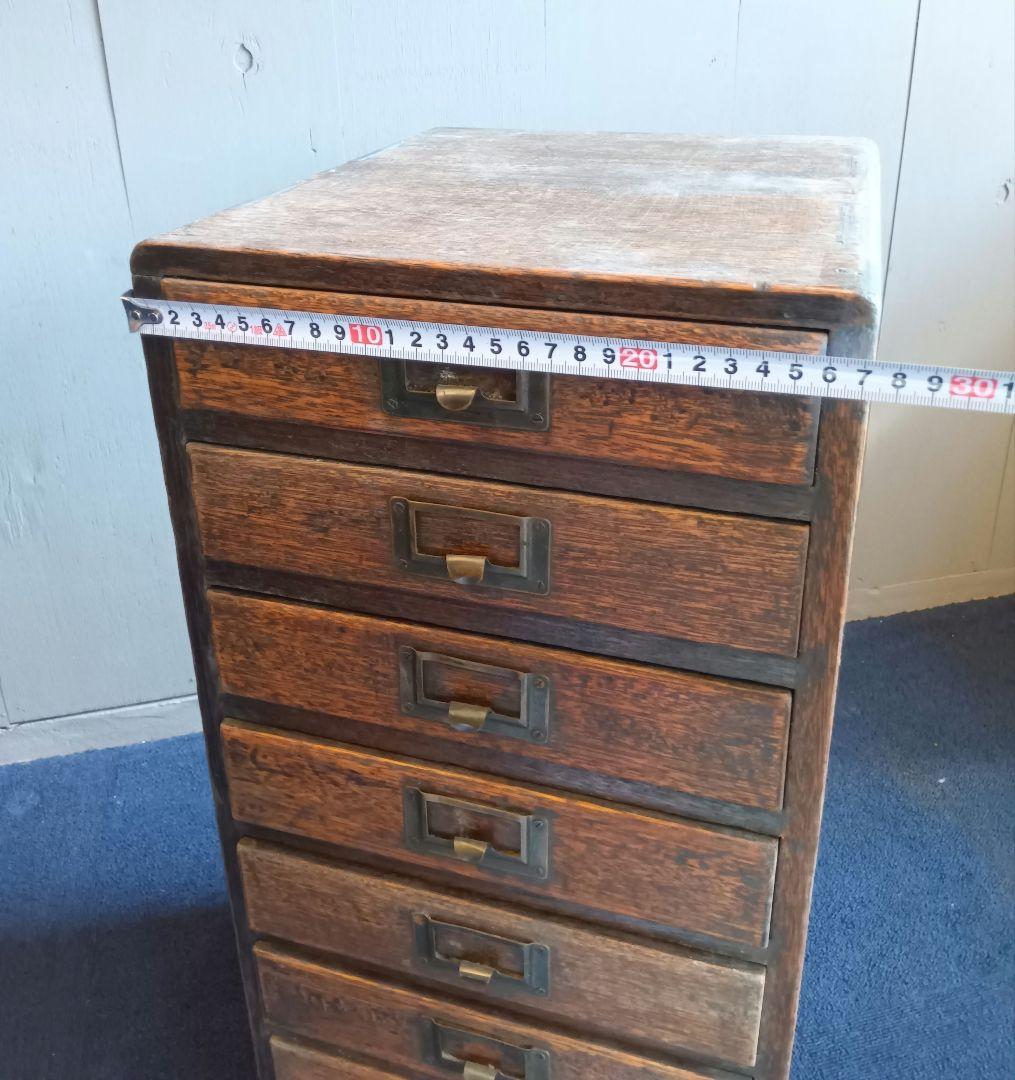 木製引き出しタンス 8段