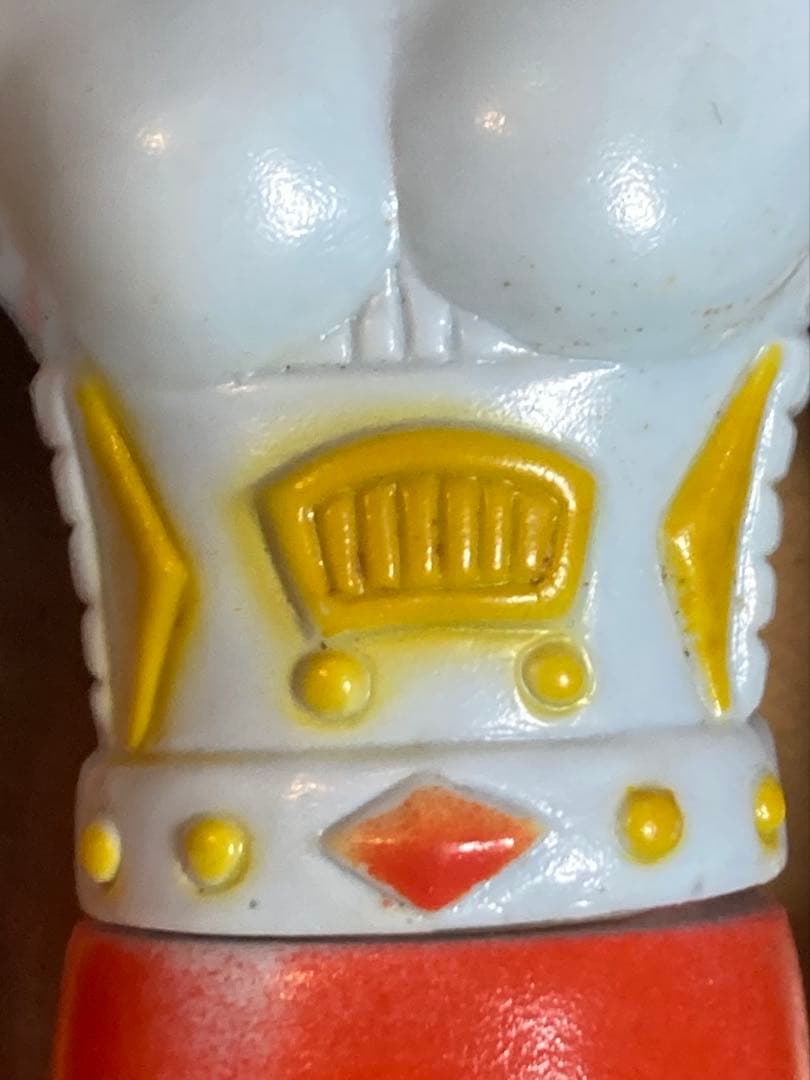 万創　ジャンボーグエース　当時物　美品　昭和レトロソフビ