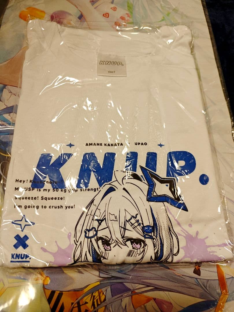 【新品未開封】 天音かなた 活動4周年記念 KNUP.Tシャツ