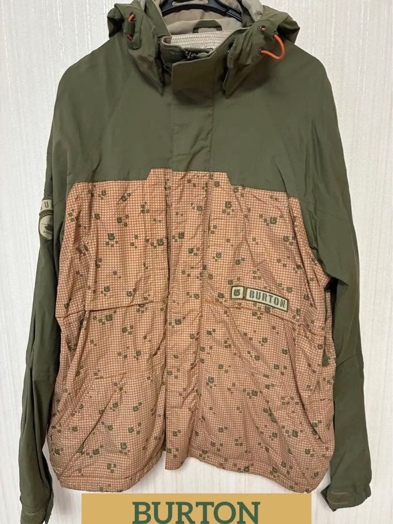 BURTON スノーボードジャケット オリーブグリーン