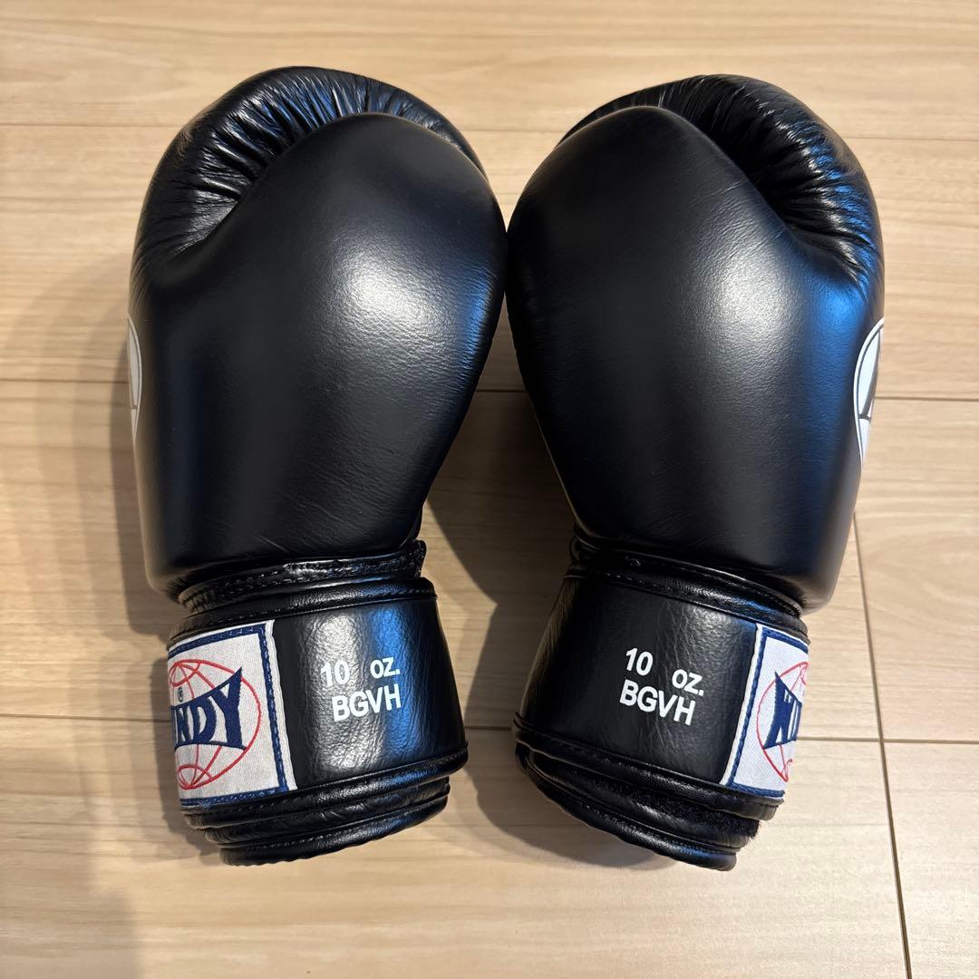 WINDY ボクシンググローブ 10 oz ブラック