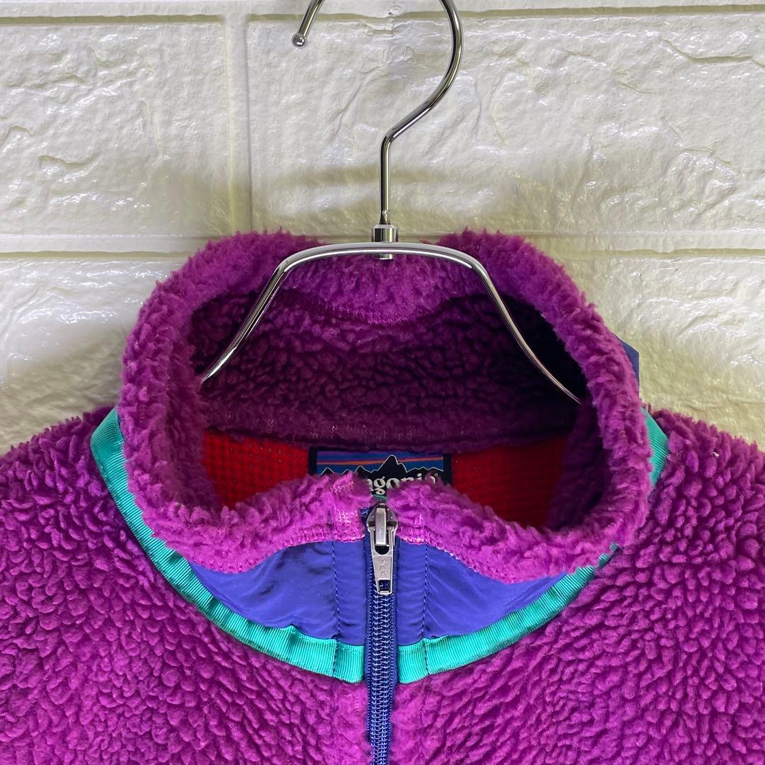 【24時間以内　匿名発送】パタゴニア　レトロX ボアベスト　パープル　Mサイズ