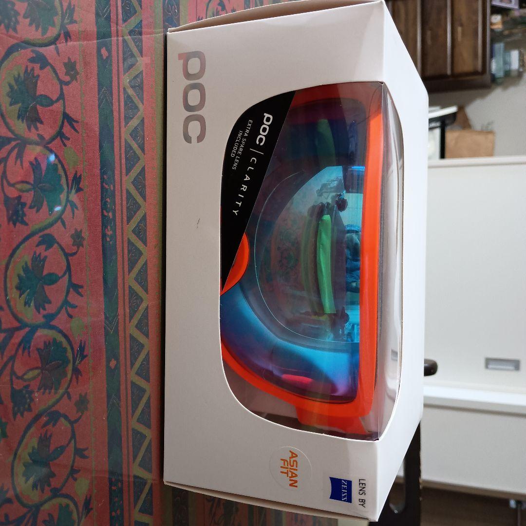 POC Fovea Clarity Comp ゴーグル オレンジ/ブルー