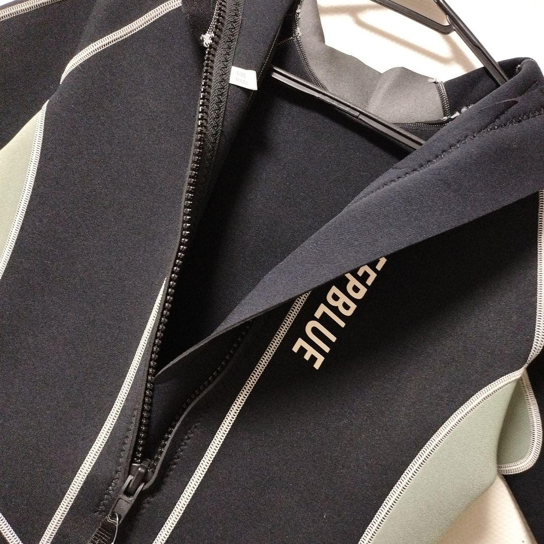 ●新品未使用● Lサイズ 　スプリング　ウェットスーツ ブラック/グレー