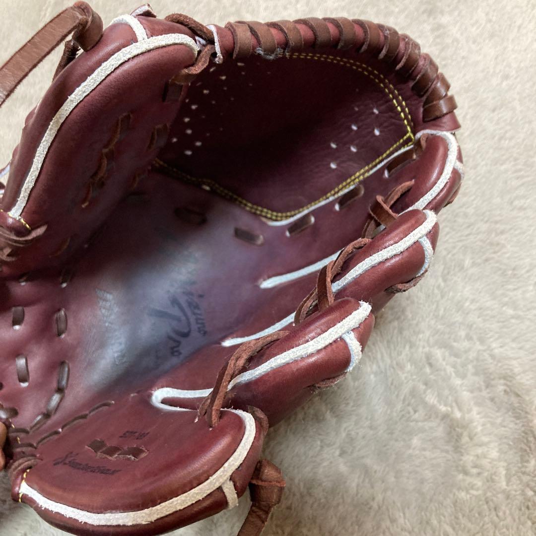 ミズノプロ硬式用投手用グローブ サイズ11 プラムブラウン右投げ用
