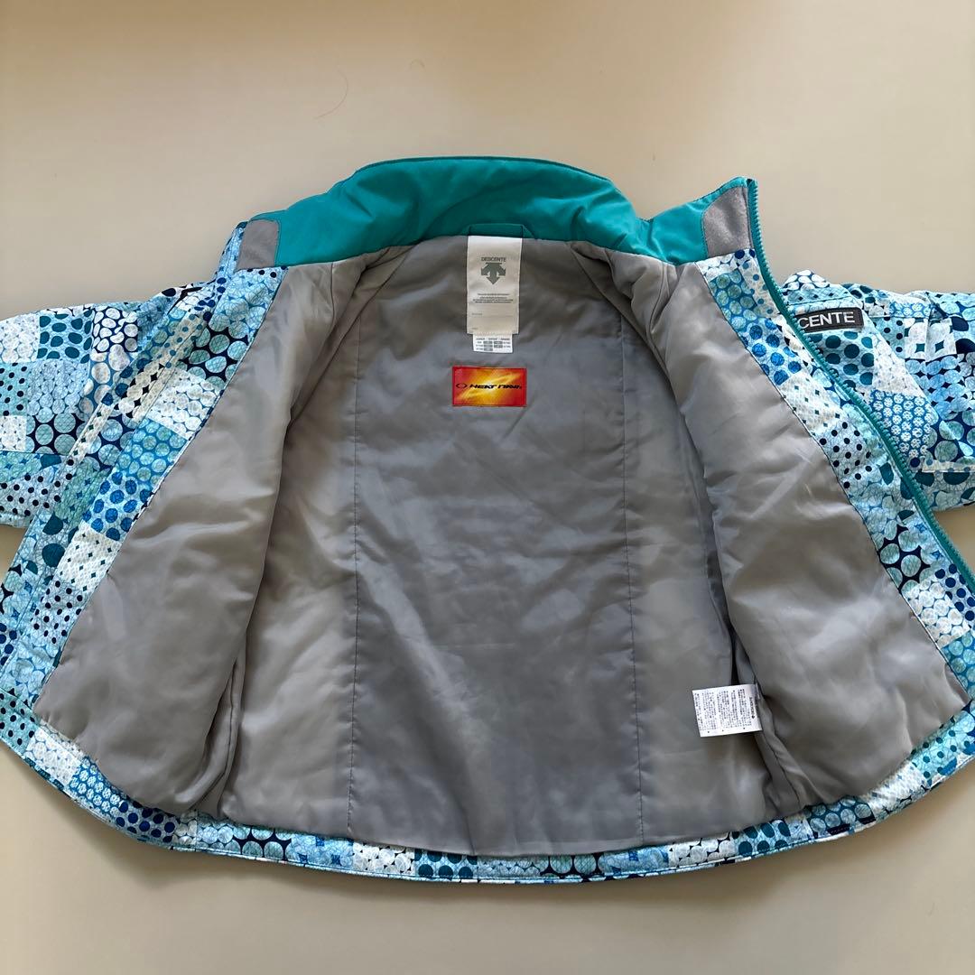 DESCENTE 子ども用 スキーウェア 青系