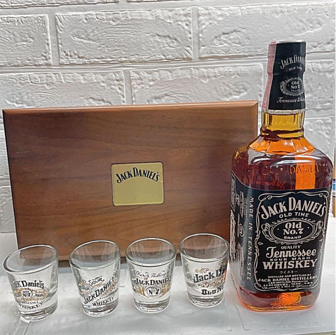 ジャックダニエル、専用BOXグラスセット