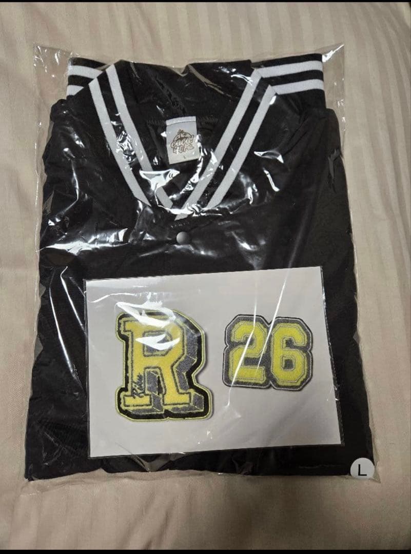 NiziU リク　スタジアムジャケット&ワッペン　サイズL