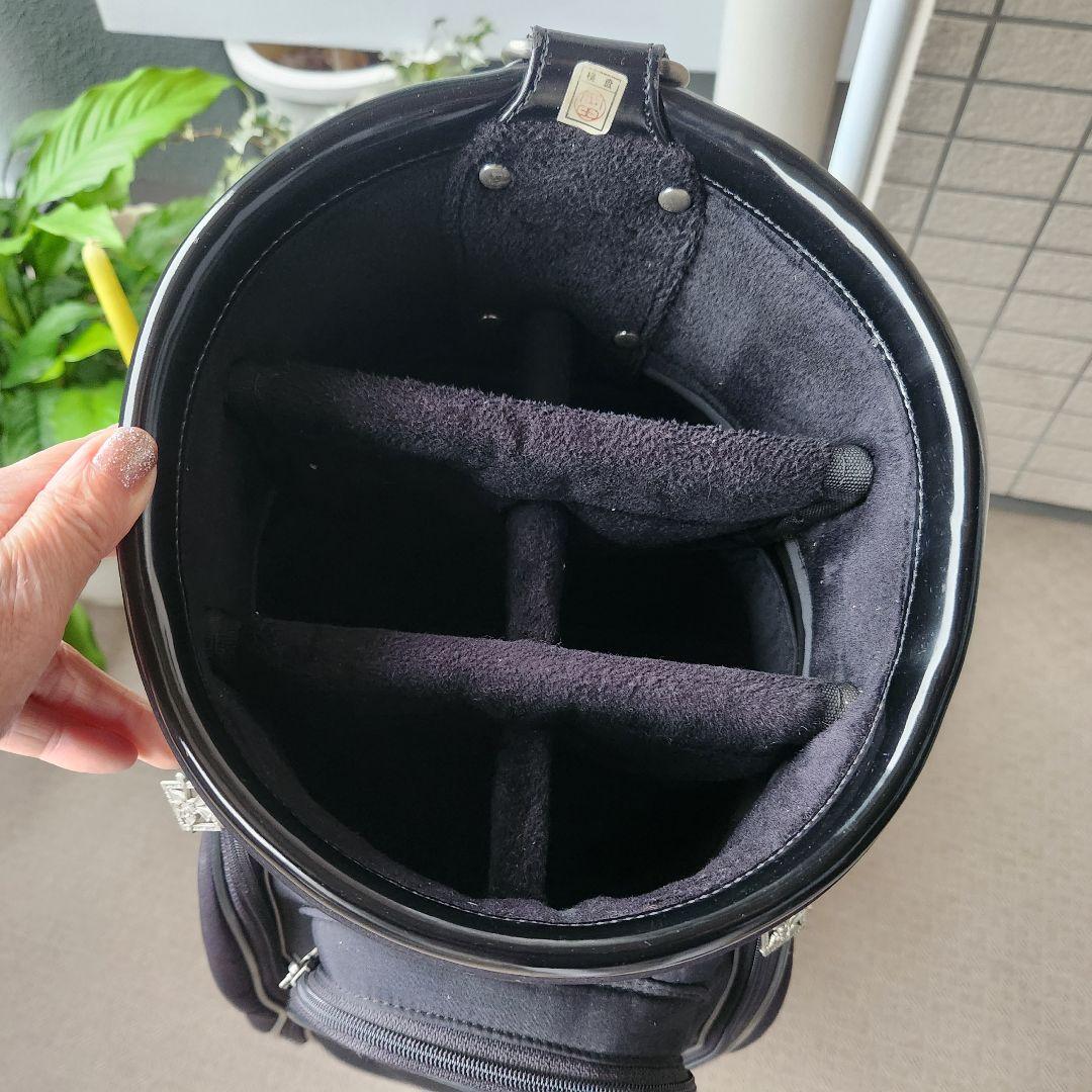MU SPORTS ミエコウエサコ ゴルフ キャディバッグ 黒
