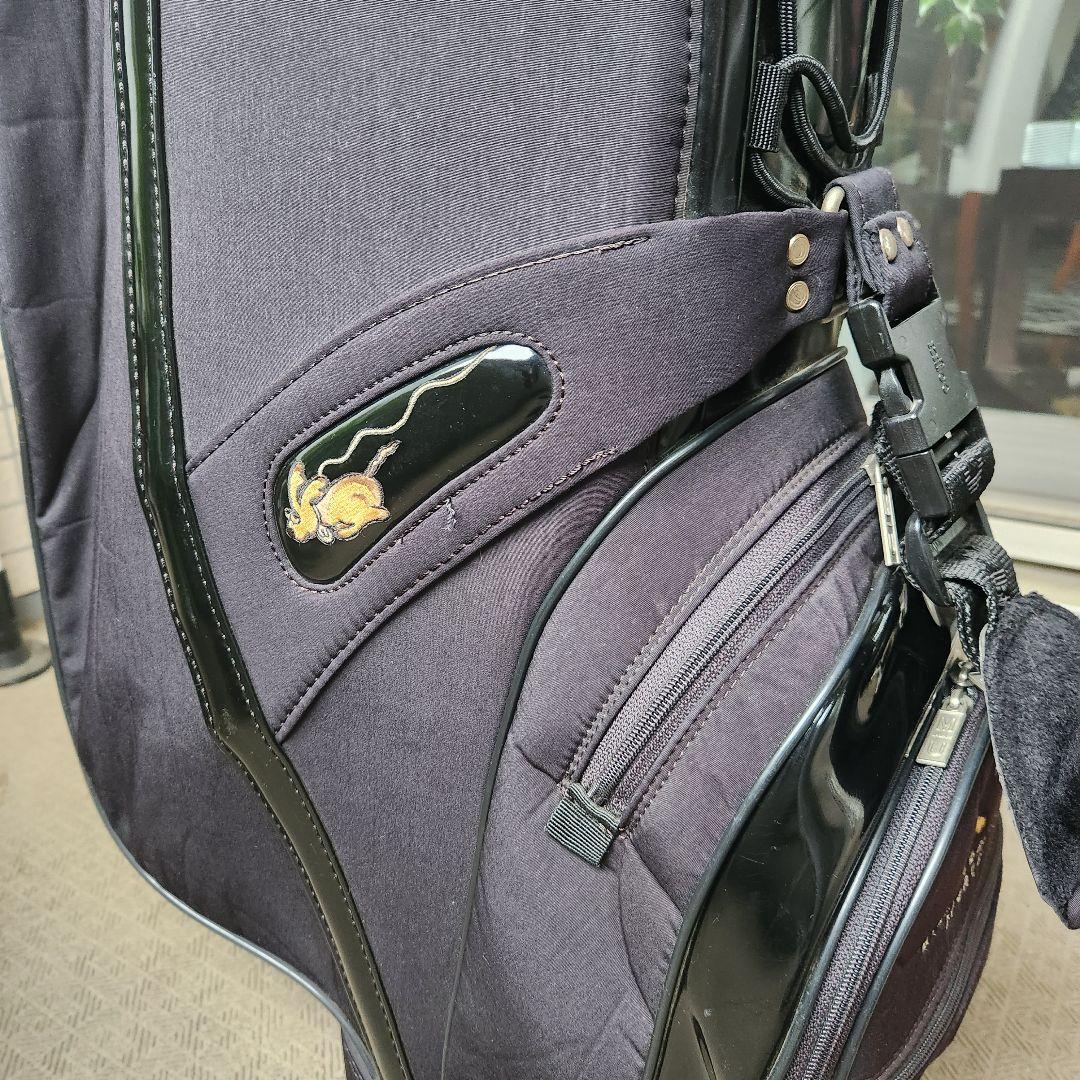 MU SPORTS ミエコウエサコ ゴルフ キャディバッグ 黒