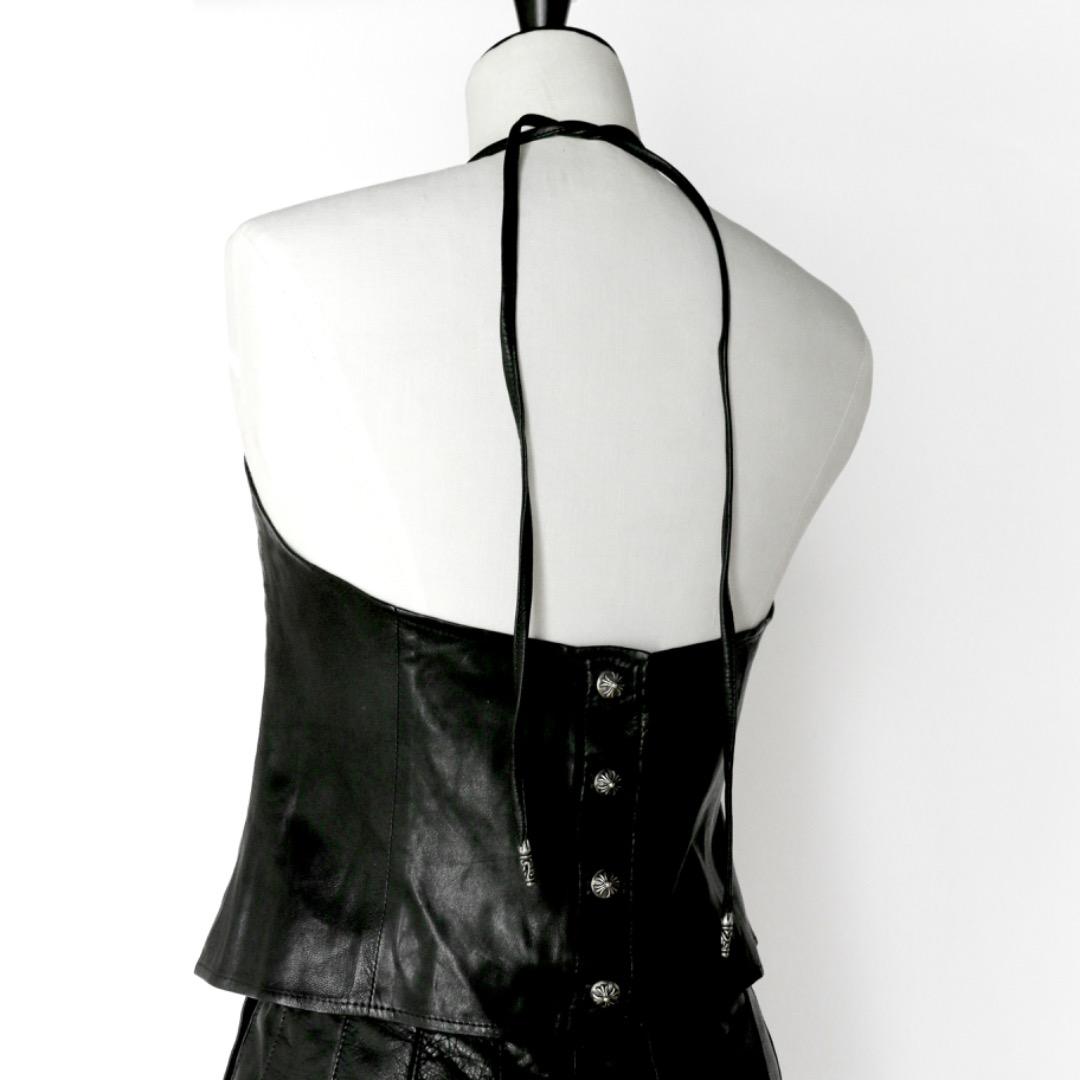 CHROME HEARTS クロムハーツ スクロール チップ ホルター トップ